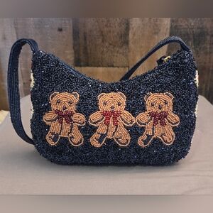 Vera Bradley Beaded Bear Purse